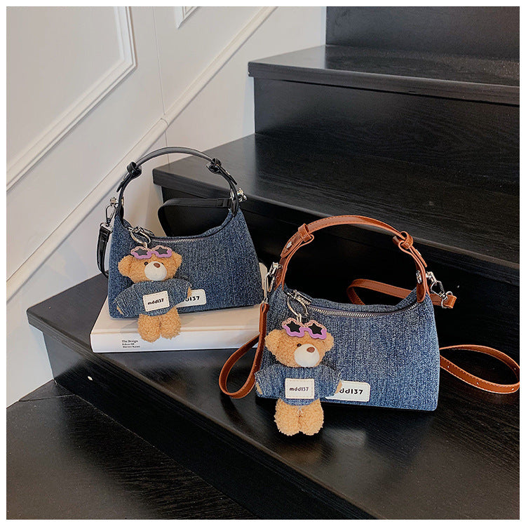 Women Denim Mini-Handbag