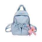 Fashionable backpack with playful details
