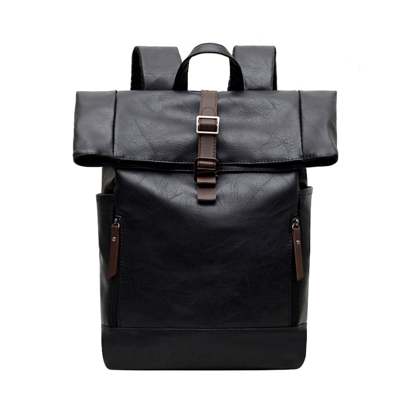 Vintage Style Leather Backpack