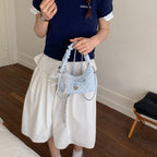 mini handbag with decorative accents