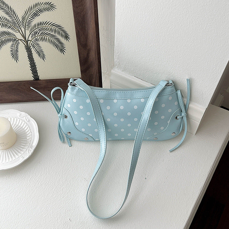 Polka Dot Pattern Mini Handbag