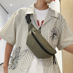 Functional waist bag with waterproof material