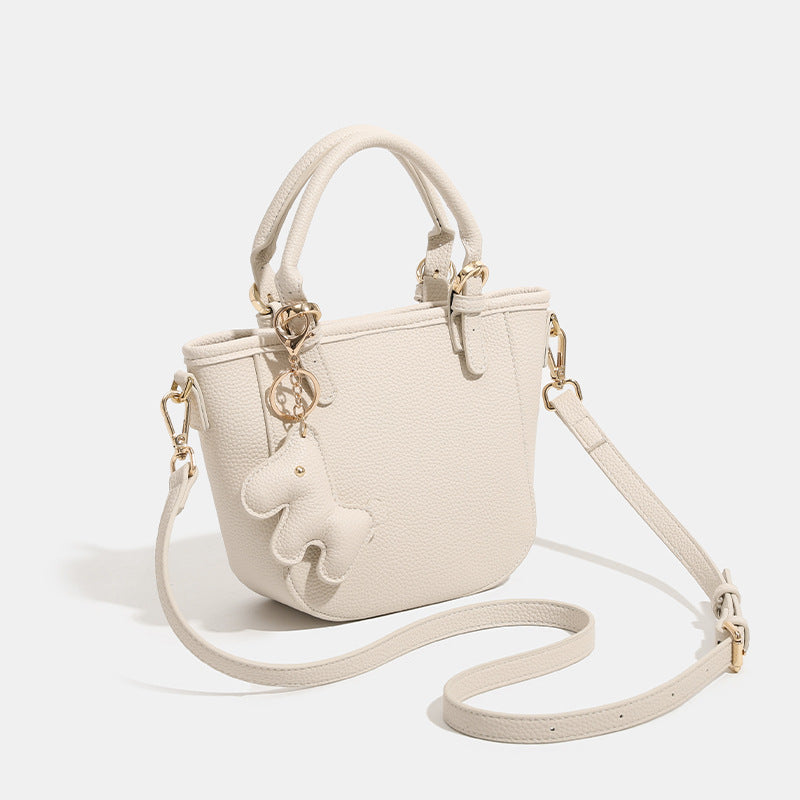 Women’s Mini-Handbag with Playful Animal Pendant