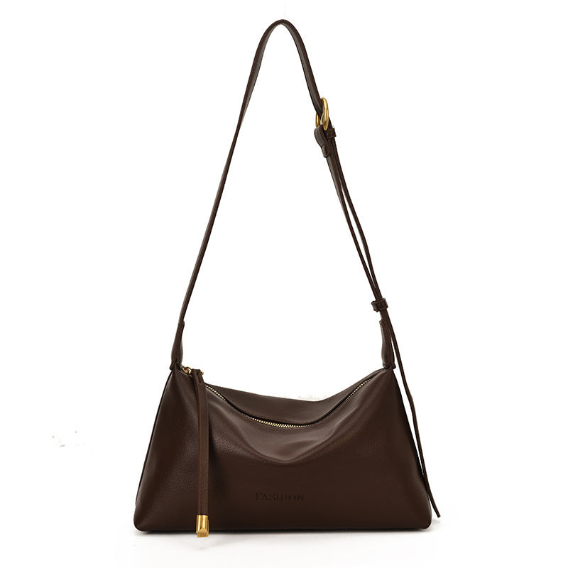 Textured Casual Shoulder Bag
