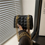 Ladies fashionable mini handbag with exquisite chain accents