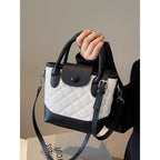Quilted Mini Top-Handle Handbag