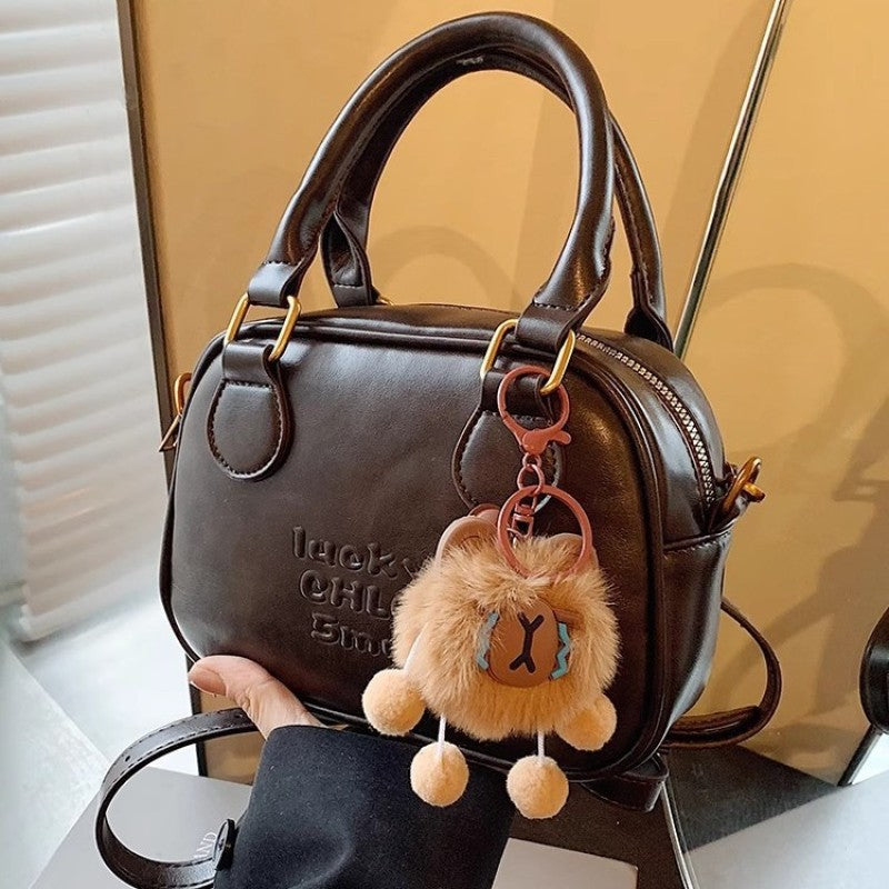 Sleek Structured Mini Shoulder Bag