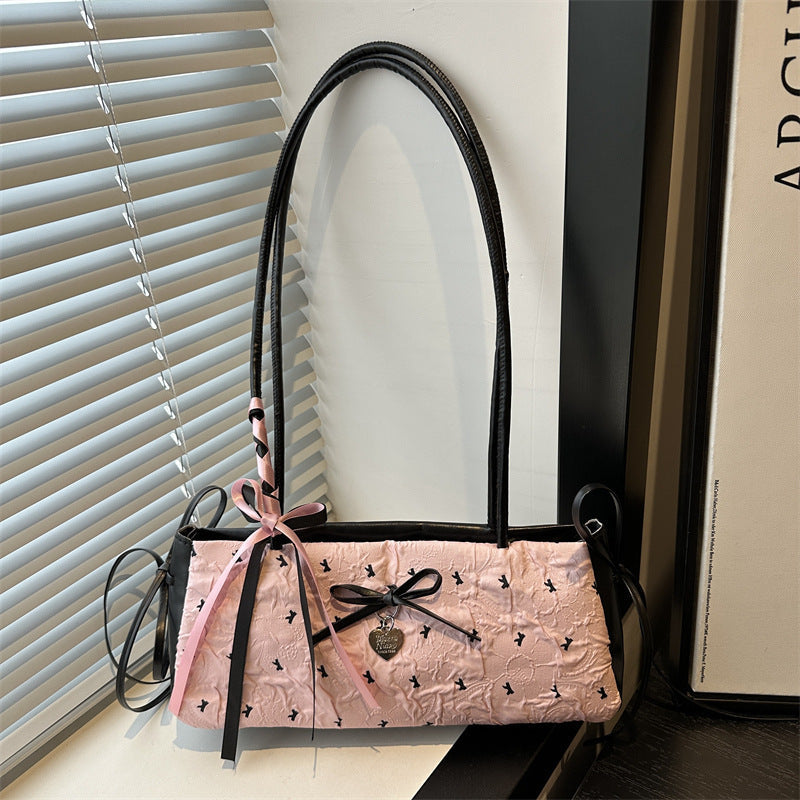 Charming Bow Detail Mini Handbag