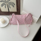 Polka Dot Pattern Mini Handbag