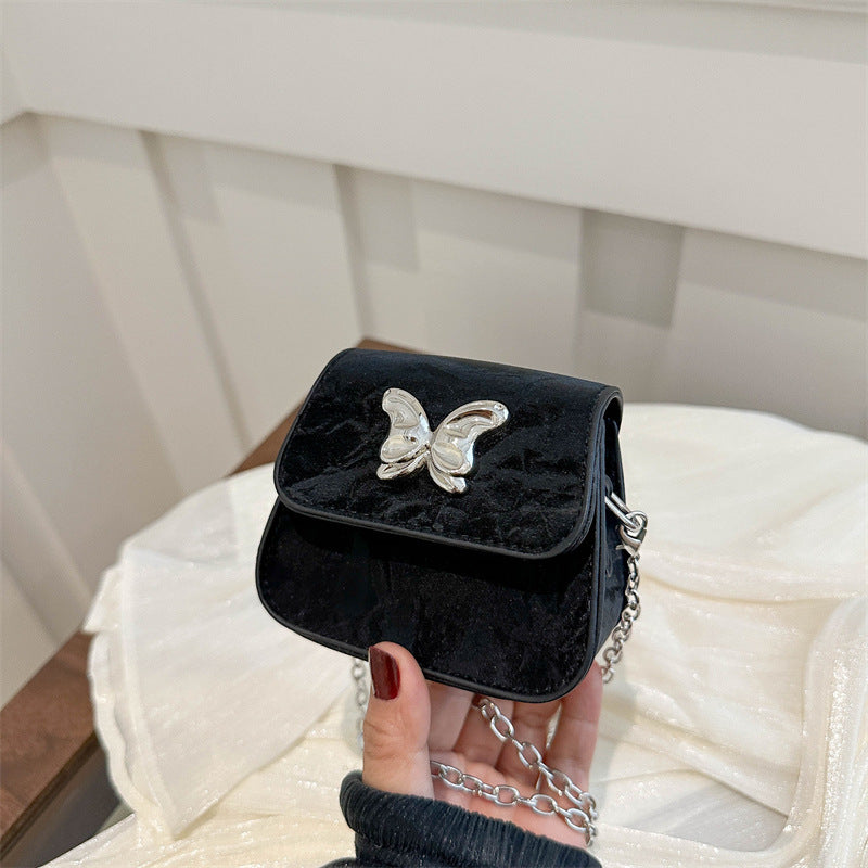 Mini Handbag with Butterfly Detail