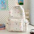 Playful Patterned School Backpack