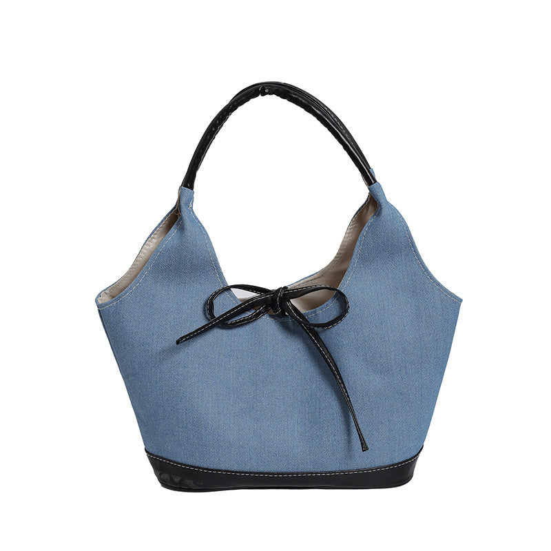 Stylish Bow Detail Mini Handbag