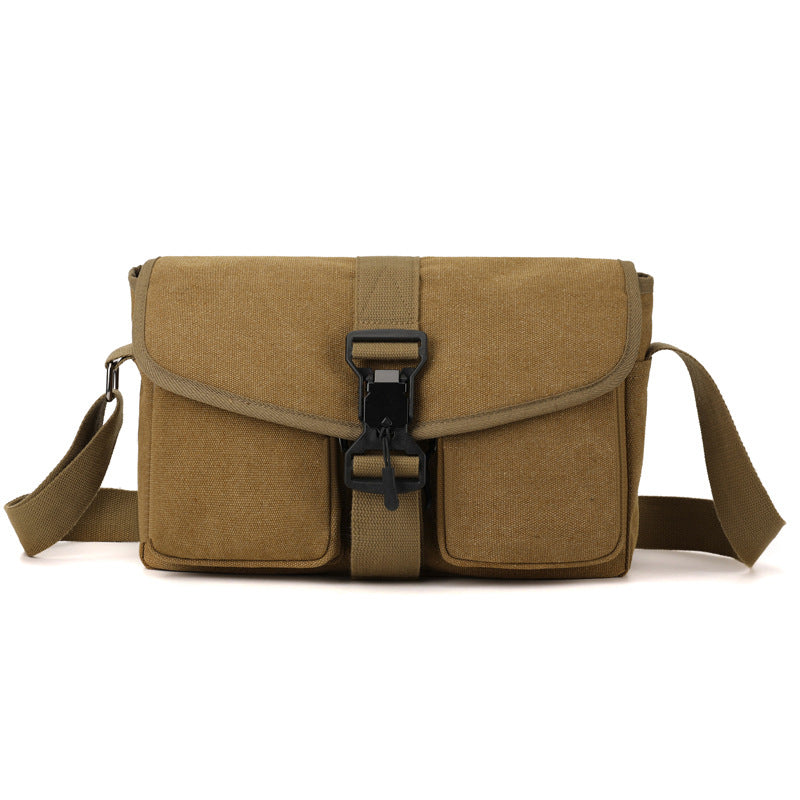 Versatile Canvas Crossbody Bag