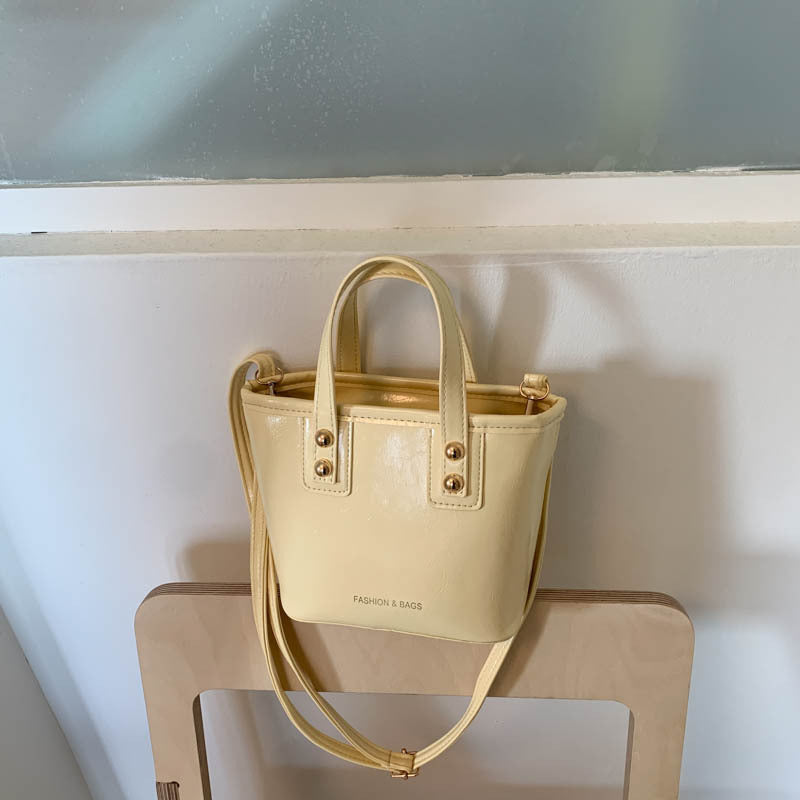 Women Mini Handbag with Elegant Chain Closure