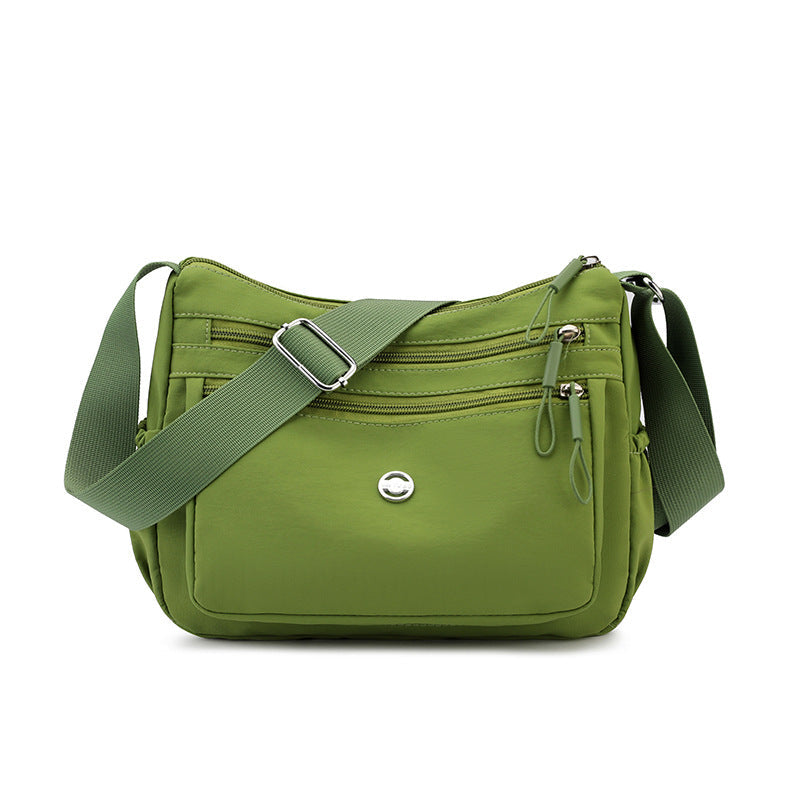 Multi-Pocket Crossbody Messenger Bag