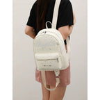 Star-Embellished Mini Backpack