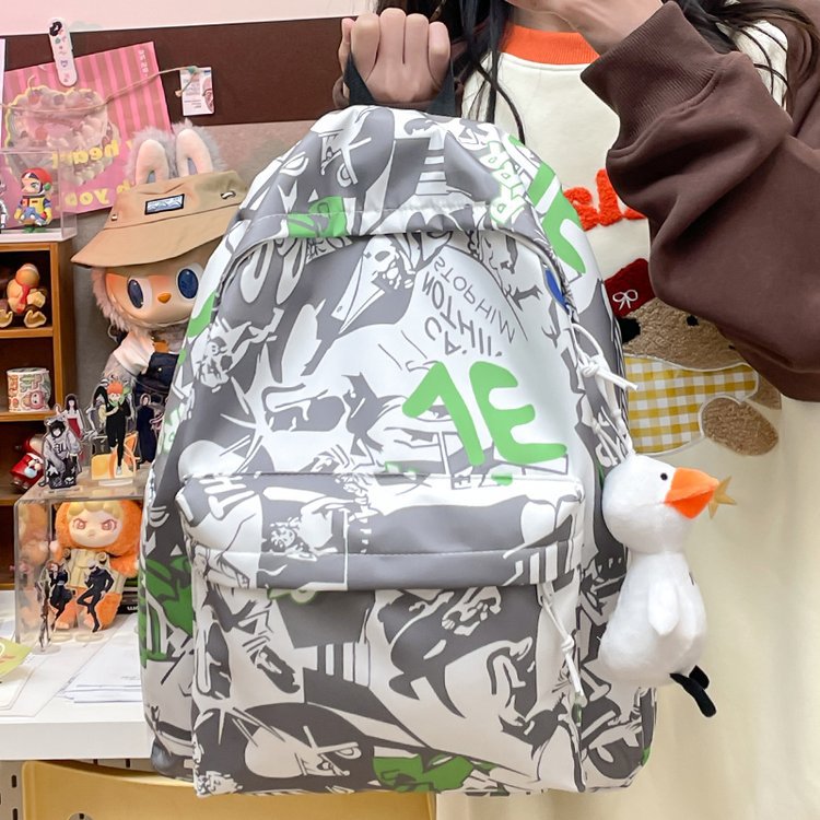 Backpack in Modern Comic Design
