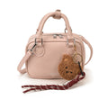 Women Mini Handbag with Cute Pendant