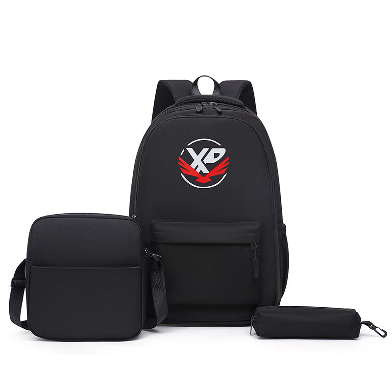 Urban backpack with additional tote bag set