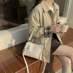 practical mini handbag with adjustable shoulder strap