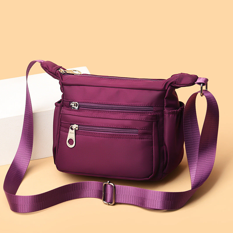 Versatile Multi-Pocket Shoulder Bag
