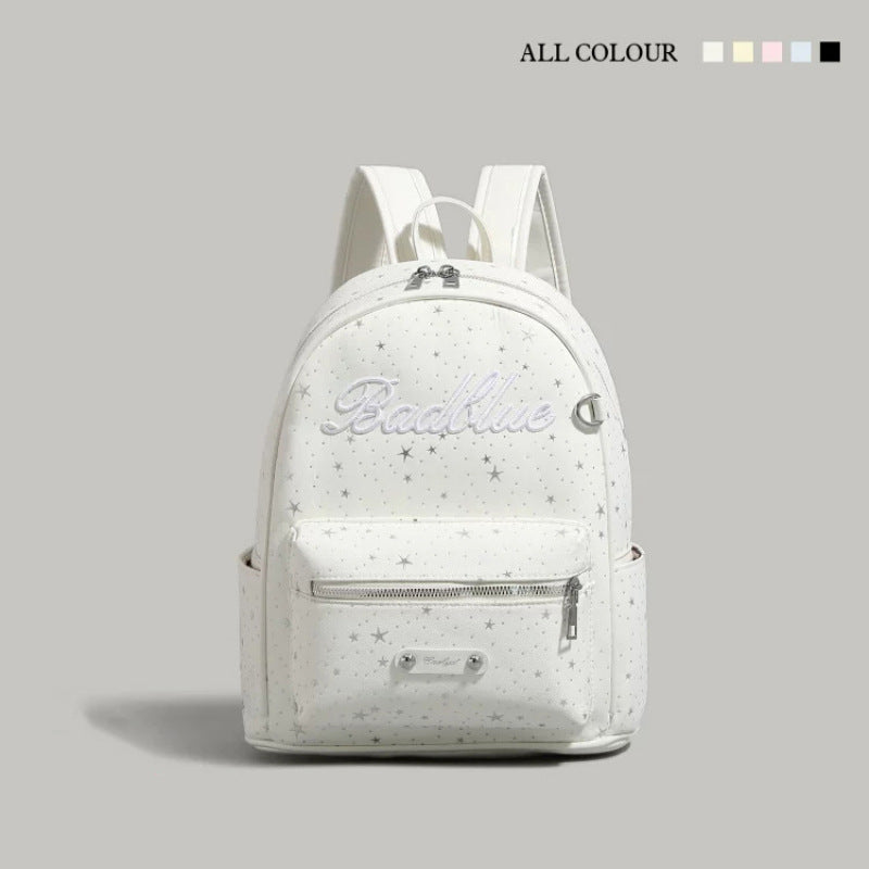 Star-Embellished Mini Backpack