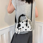Whimsical Polka Dot Mini Handbag