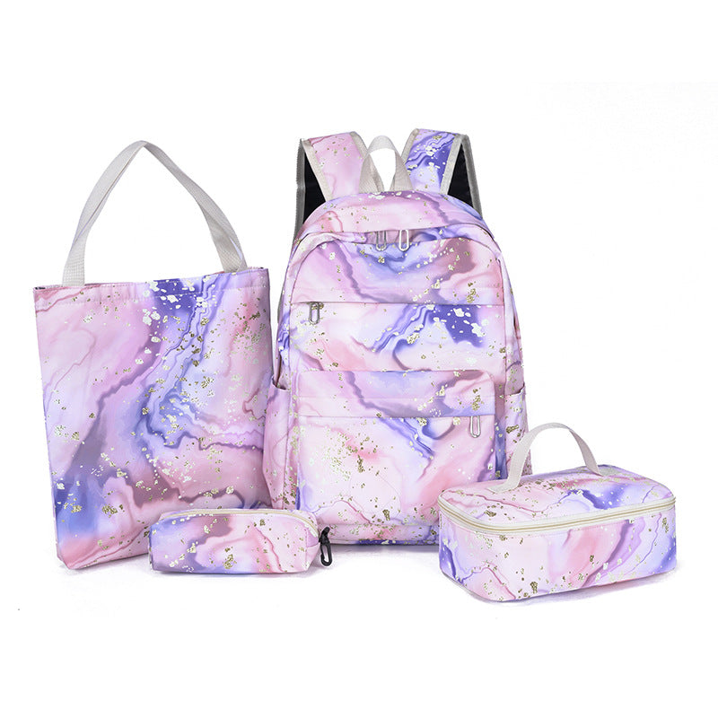 Fashionable backpack with generous interior