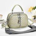 Women’s Mini Handbag with unique embossing and detachable shoulder strap