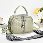 Women’s Mini Handbag with unique embossing and detachable shoulder strap