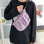 Fashionable shoulder bag with adjustable shoulder strap