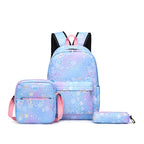 Backpack with High-Quality Quilted Stitching and Multiple Compartments
