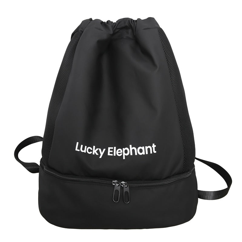 Sporty backpack with multifunctional design
