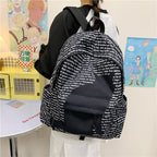 Backpack with Unique Design and Multifunctional Compartments
