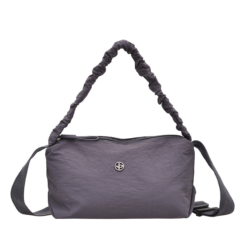 Versatile Crushable Fabric Crossbody Bag