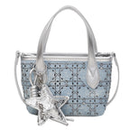 Mini Handbag with Sparkling Star Pendant