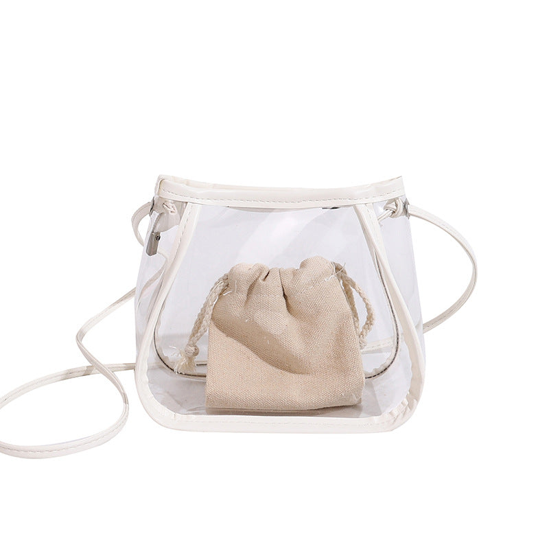 Transparent Mini Bucket Bag