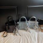 Mini Handbag with Sparkling Star Pendant