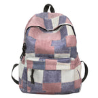 Backpack in Creative Patchwork Design