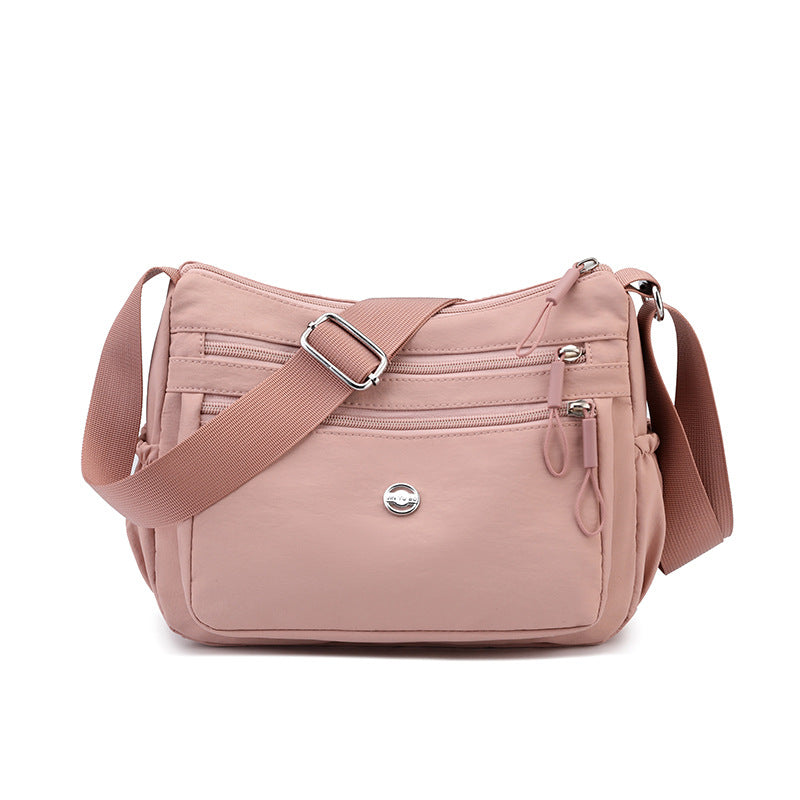 Multi-Pocket Crossbody Messenger Bag