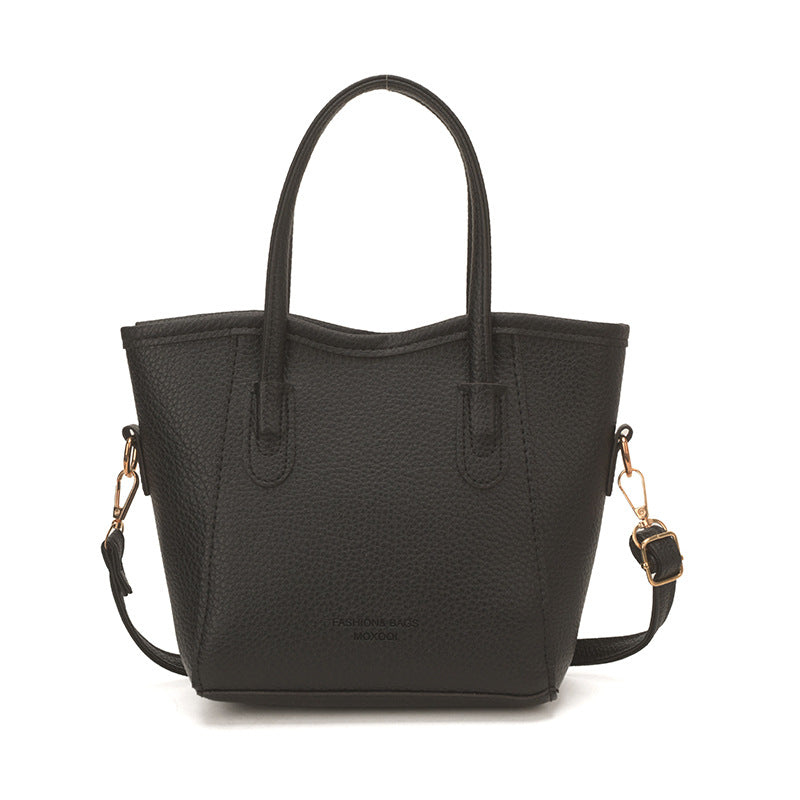 Ladies mini handbag with detachable shoulder strap
