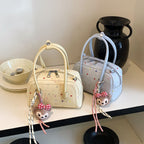 Women’s mini handbag with colorful star motif