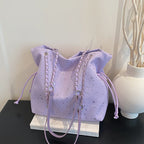 Stylish Drawstring Shoulder Bag