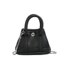 mini handbag with supple structure and detachable chain strap