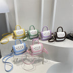 Women Mini Handbag with Playful Cherry Motif