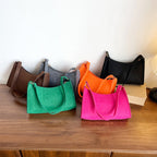 Crocodile Textured Mini Shoulder Handbag