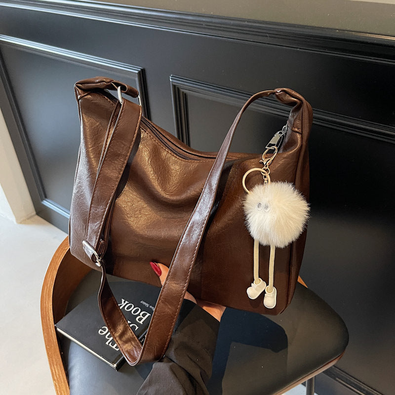 Elegant Slouchy Shoulder Bag