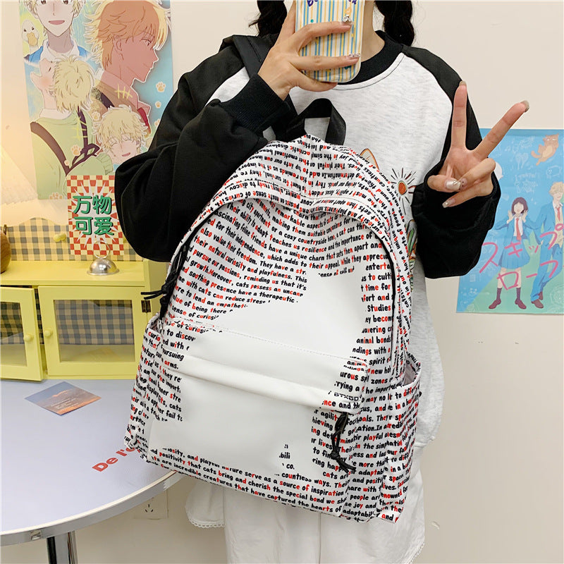 Backpack with Unique Design and Multifunctional Compartments