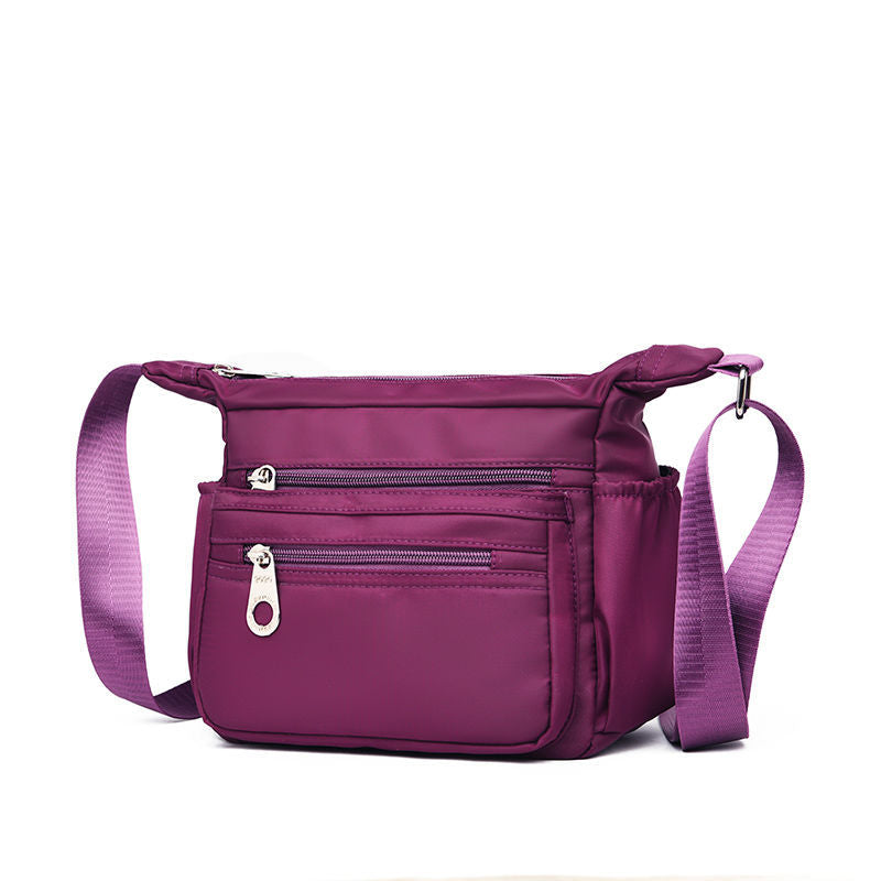 Versatile Multi-Pocket Shoulder Bag