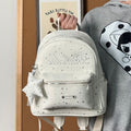 Star-Embellished Mini Backpack